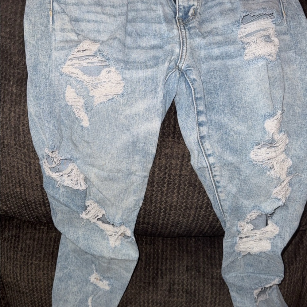 American Eagle Outfitters High Rise Blue Jeans